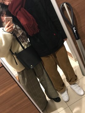 「Kastane（カスタネ）のアイテム（ジャケット/アウター）」を使った、ショウユー。さん（メンズ・172cm）の冬コーディネート