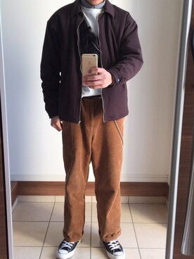 ショウユー。さん（メンズ・173cm）の冬コーディネート