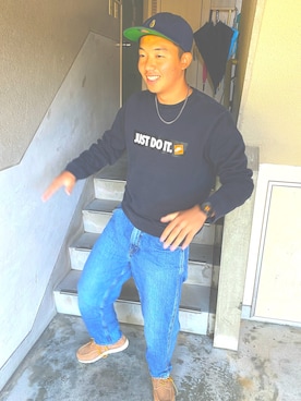 「アイテム（腕時計）」を使った、拓達麻さん（メンズ・177cm・20代）の秋コーディネート