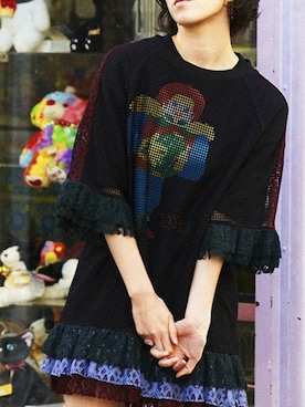 「PAMEO POSE」｜「アイテム（ジャージ）」を使った、PAMEO POSEさん（レディース・165cm）の春コーディネート