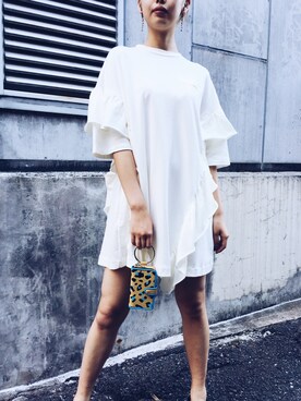 「PAMEO POSE（パメオポーズ）のアイテム（財布/小物）」を使った、PAMEO POSEさん（レディース・160cm）の夏コーディネート