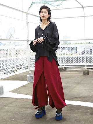 PAMEO POSE（パメオポーズ）の「SPLIT BONTAN PANTS（その他