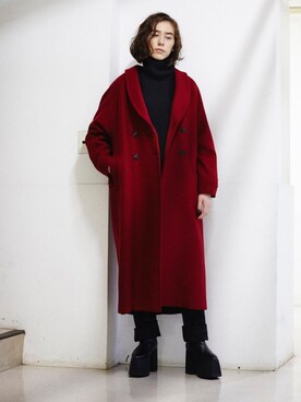 「PAMEO POSE（パメオポーズ）のアイテム（その他アウター）」を使った、PAMEO POSEさん（レディース・160cm）の秋コーディネート