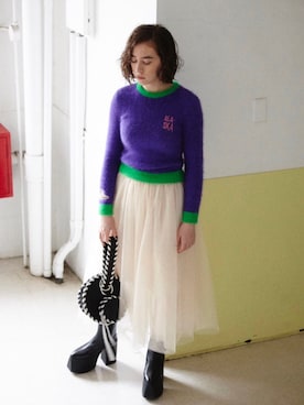 「PAMEO POSE（パメオポーズ）のアイテム（財布/小物）」を使った、PAMEO POSEさん（レディース・160cm）の秋コーディネート