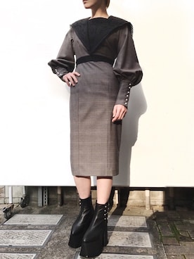 PAMEO POSEさん(レディース・162cm)の冬コーディネート