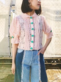 PAMEO POSE（パメオポーズ）の「LACE BLOUSE（シャツ/ブラウス）」 - WEAR