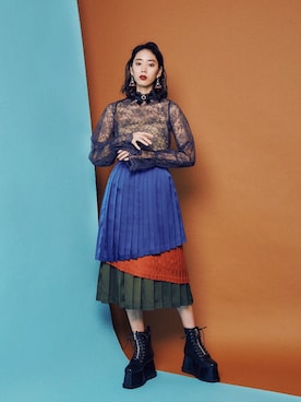 PAMEO POSEさん(レディース・171cm)の秋コーディネート