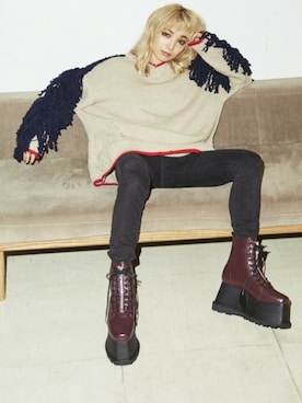 PAMEO POSEさん（レディース・164cm）の冬コーディネート