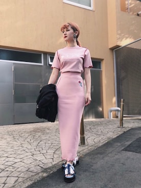 PAMEO POSEさん（レディース・164cm）の春コーディネート