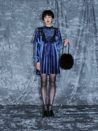 ワンピース PAMEO POSE IVY MINI DRESS 1681253348.jpg