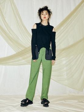 PAMEO POSEさん（レディース・169cm）の春コーディネート