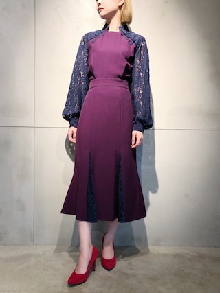 PAMEO POSE（パメオポーズ）の「Mermaid Mandarin Dress（ドレス