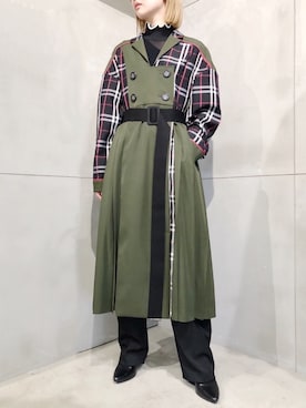 「PAMEO POSE（パメオポーズ）のアイテム（その他アウター）」を使った、PAMEO POSEさん（レディース・164cm）の秋コーディネート