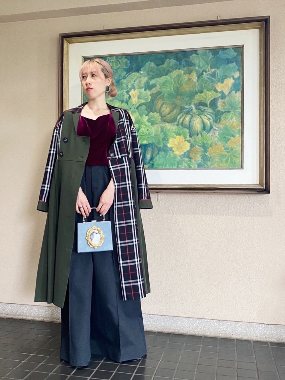 PAMEO POSE（パメオポーズ）の「Mix Dress Coat（その他アウター