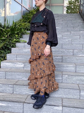 PAMEO POSEさん（レディース・164cm）の秋コーディネート