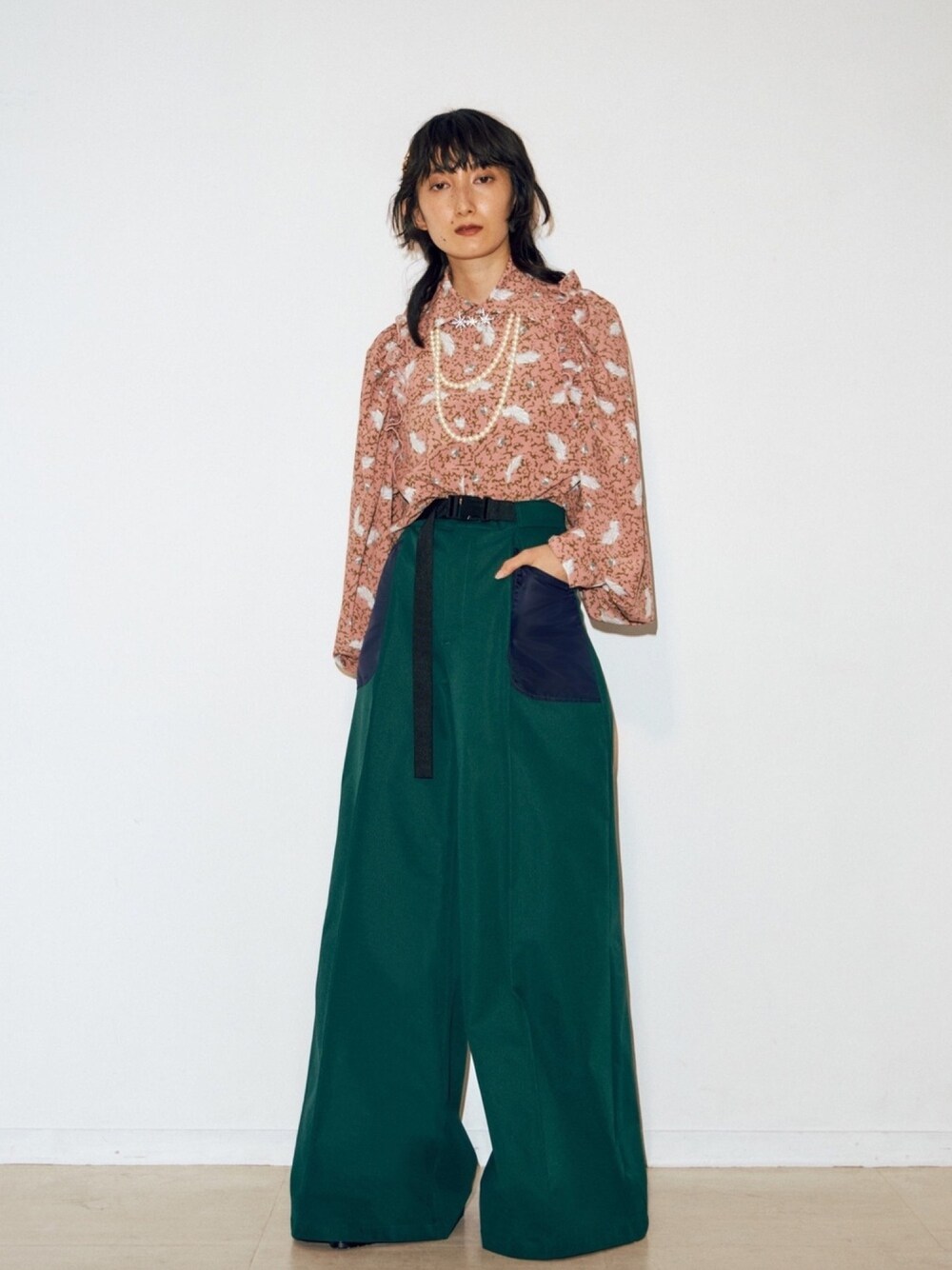 PAMEO POSE（パメオポーズ）の「Super Wide Trousers（その他