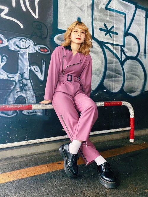 PAMEO POSE オールインワン Rider Jacket AIO PINK PAMEO POSE オールインワン Rider Jacket AIO PINK