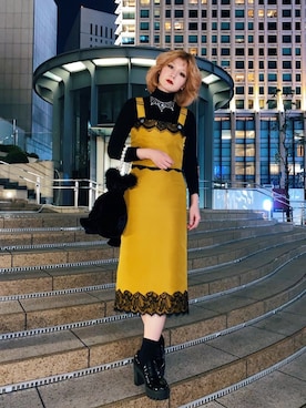 PAMEO POSEさん(レディース・164cm)の冬コーディネート