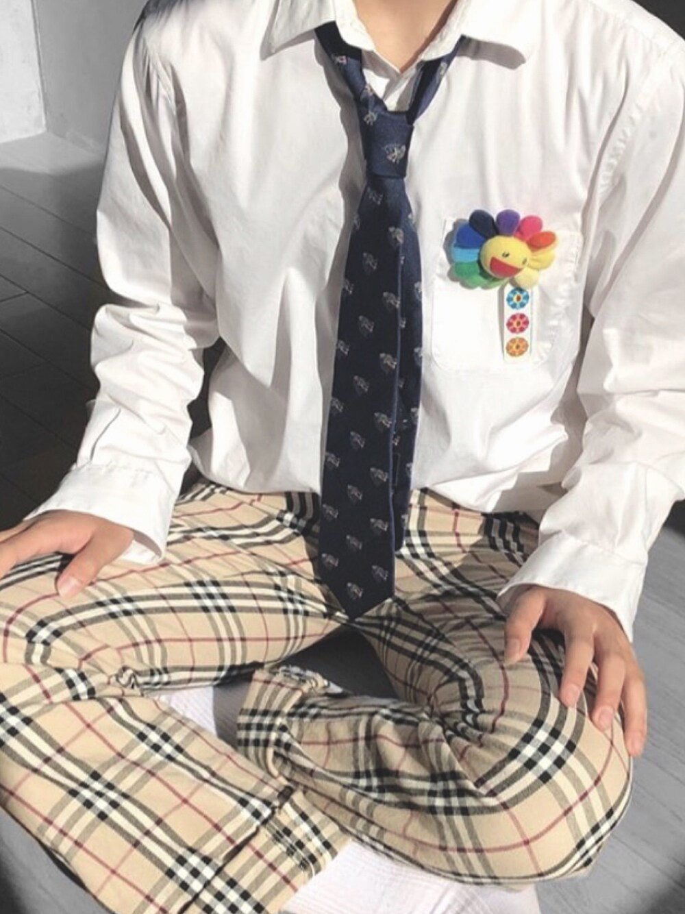 5点セット】バーバリー セットアップ ネクタイシャツ ノバ