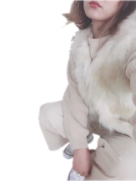 「FOREVER 21（フォーエバー トゥエンティーワン）のアイテム（ベスト）」を使った、canさん（レディース・163cm）の秋コーディネート