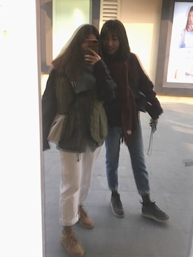 「PENFIELD USA（ペンフィールドユーエスエー）のアイテム」を使った、cinna_viさん（レディース・168cm）の冬コーディネート