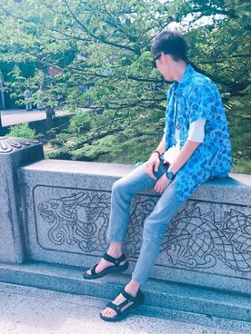 Hiroさん（メンズ・180cm）の春コーディネート