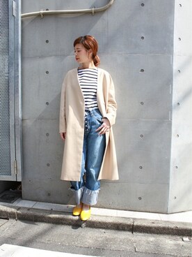 akiさん（レディース・158cm）の春コーディネート