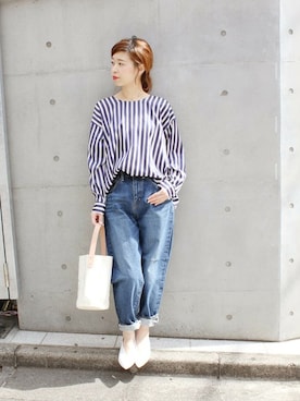 akiさん（レディース・158cm）の春コーディネート