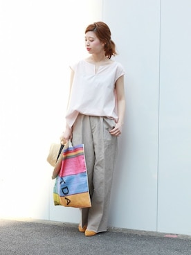 akiさん（レディース・158cm）の春コーディネート