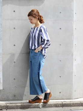 akiさん（レディース・158cm）の春コーディネート