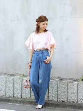 akiさん（レディース・158cm）の春コーディネート