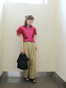 akiさん（レディース・158cm）の春コーディネート