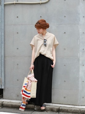 akiさん(レディース・158cm)の夏コーディネート