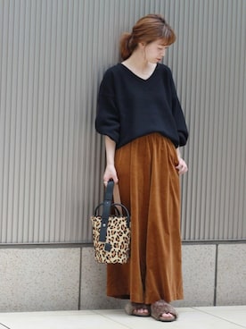 「JOURNAL STANDARD（ジャーナルスタンダード）のアイテム（バッグ）」を使った、akiさん（レディース・158cm）の夏コーディネート