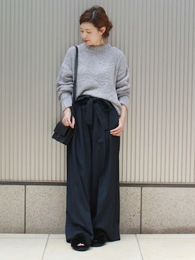 「EMU Australia（エミューオーストラリア）のアイテム」を使った、akiさん（レディース・158cm）の秋コーディネート