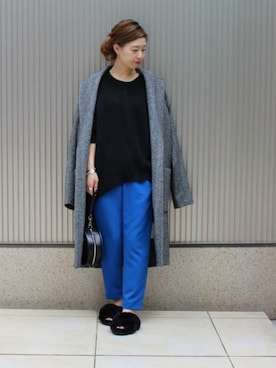 「EMU Australia（エミューオーストラリア）のアイテム」を使った、akiさん（レディース・158cm）の秋コーディネート