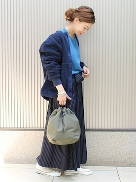 「Cape HEIGHTS（ケープハイツ）のアイテム」を使った、akiさん（レディース・158cm）の秋コーディネート