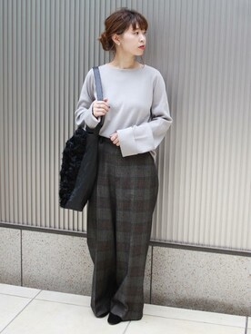 akiさん（レディース・158cm）の秋コーディネート