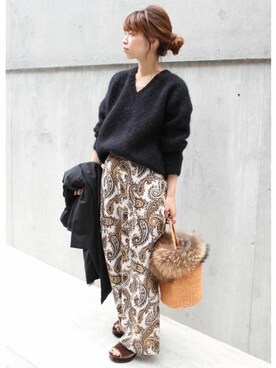 akiさん（レディース・158cm）の秋コーディネート