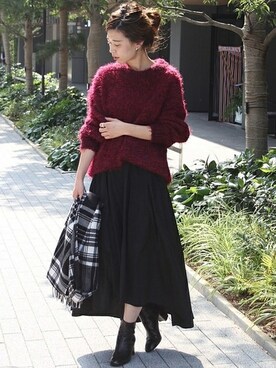 akiさん（レディース・158cm）の秋コーディネート