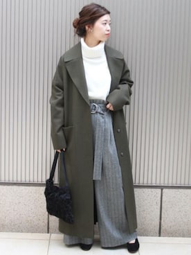 「Ampersand（アンパサンド）のアイテム」を使った、akiさん（レディース・158cm）の秋コーディネート