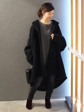 akiさん（レディース・158cm）の冬コーディネート