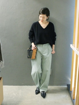 akiさん（レディース・158cm）の冬コーディネート