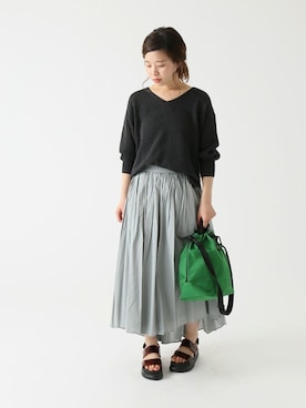 akiさん（レディース・158cm）の冬コーディネート