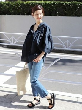 akiさん（レディース・158cm）の春コーディネート