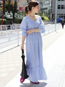 akiさん（レディース・158cm）の春コーディネート