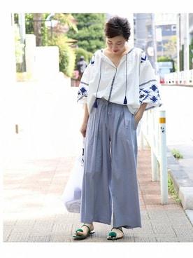 「JOURNAL STANDARD（ジャーナルスタンダード）のアイテム（バッグ）」を使った、akiさん（レディース・158cm）の春コーディネート