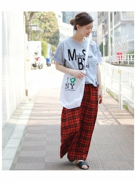 「JOURNAL STANDARD（ジャーナルスタンダード）のアイテム（バッグ）」を使った、akiさん（レディース・158cm）の春コーディネート