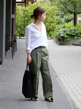 「JOURNAL STANDARD（ジャーナルスタンダード）のアイテム」を使った、akiさん（レディース・158cm）の春コーディネート