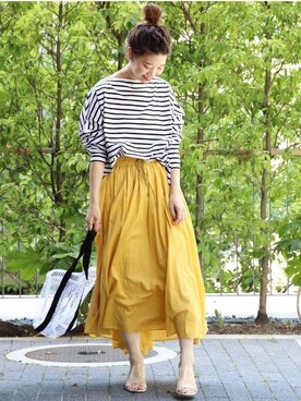 akiさん（レディース・158cm）の春コーディネート